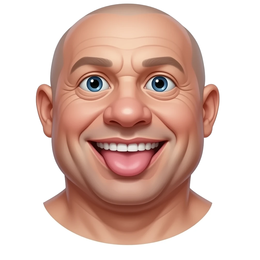 A painting of my dick emoji