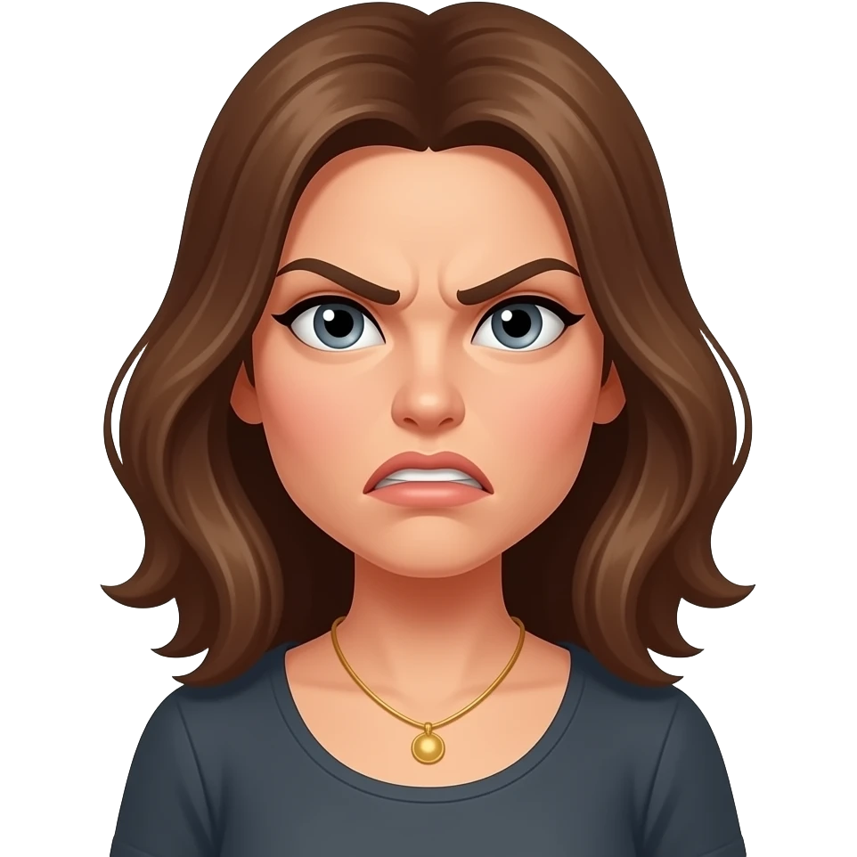 Angry Agneta emoji