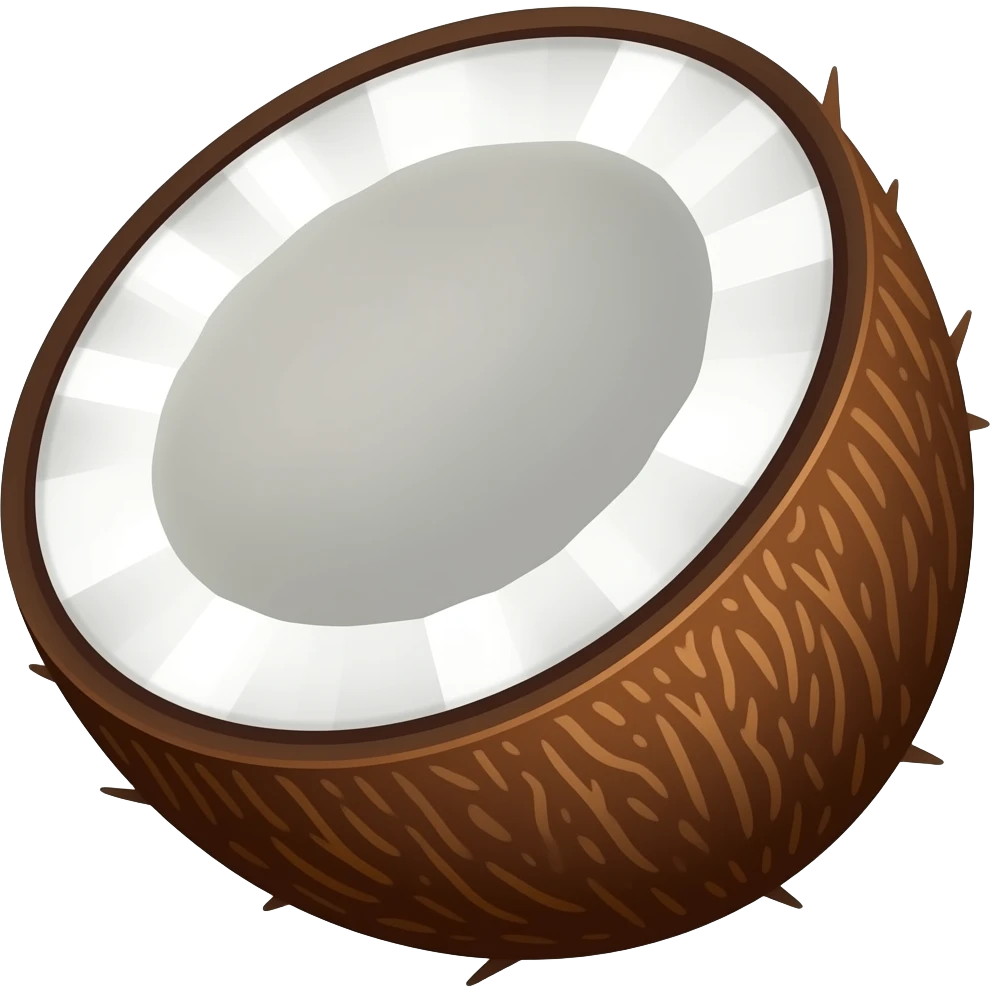 Coconut emoji