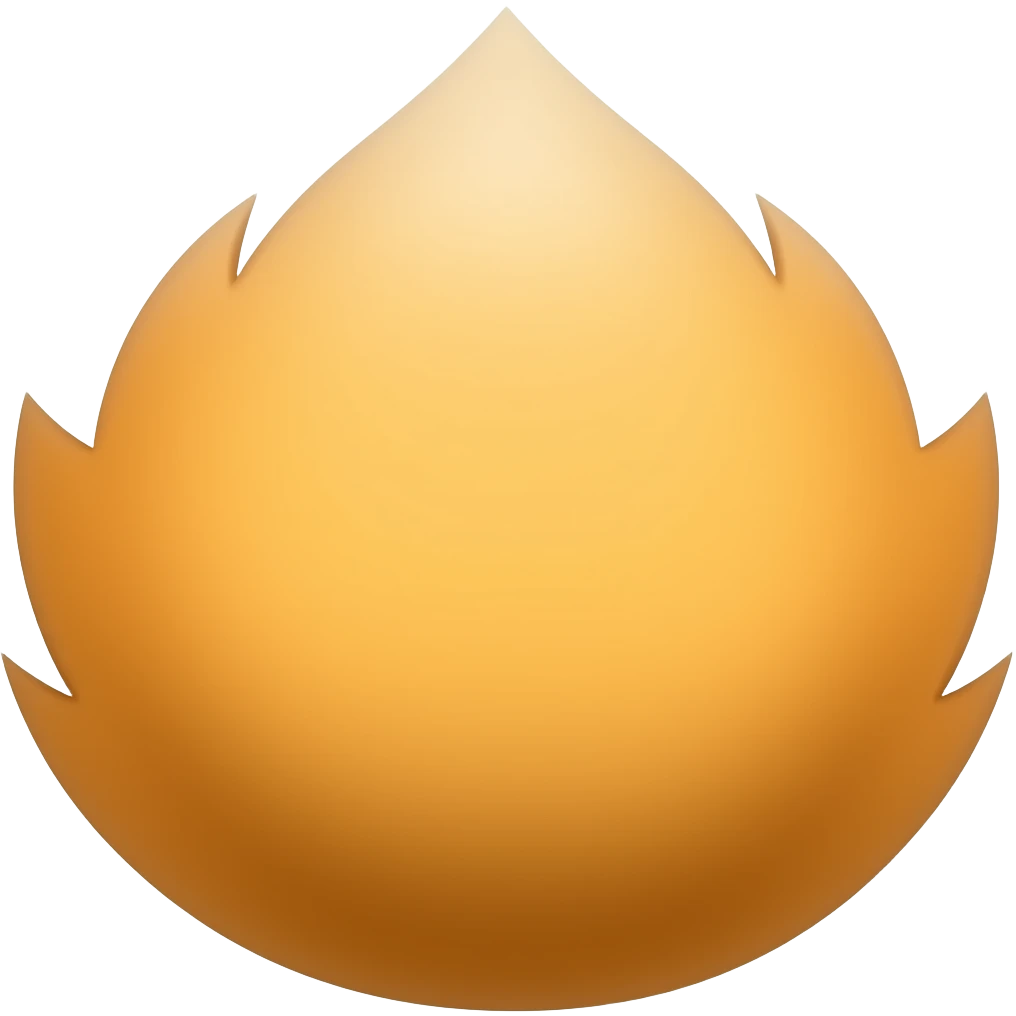 Orange Rabbit tail emoji