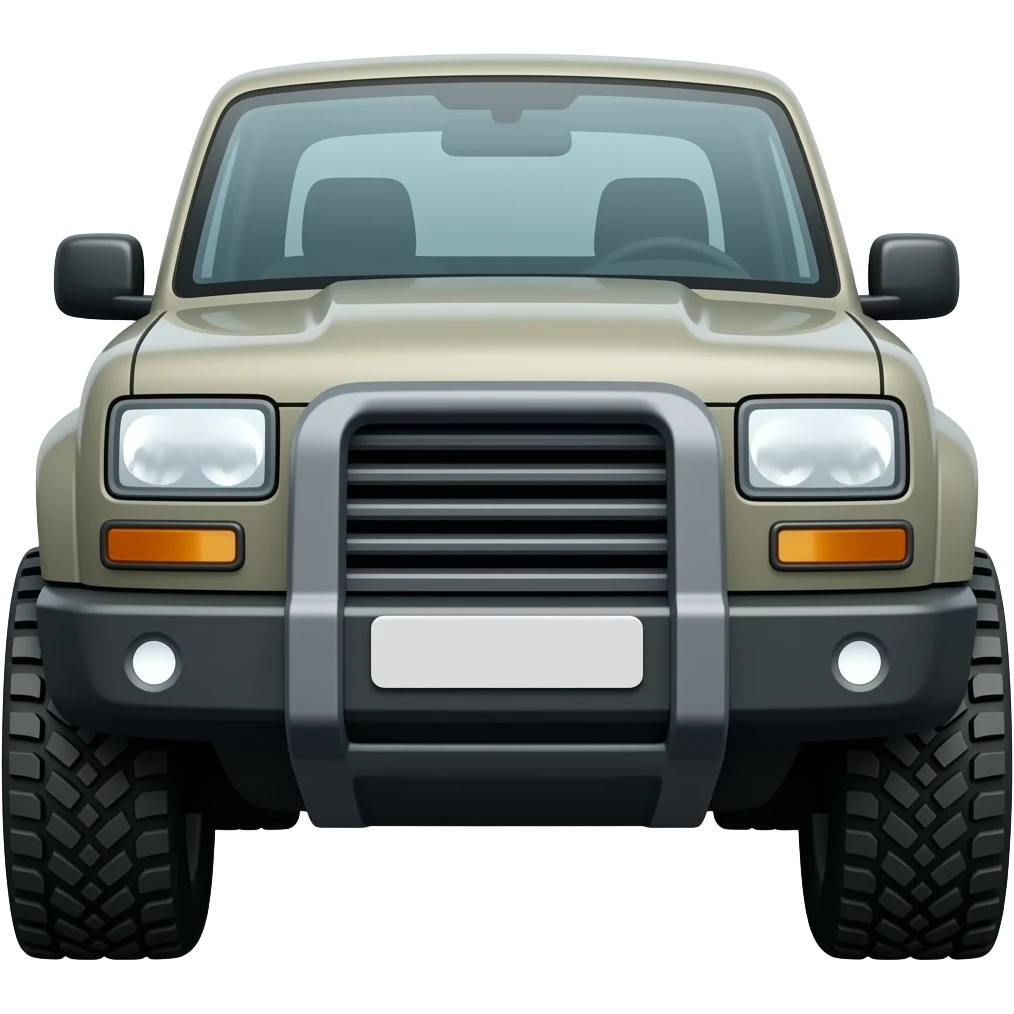 Sport Utility Vehicle emoji