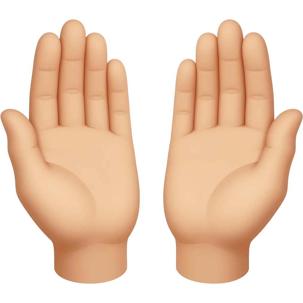 healing hands emoji