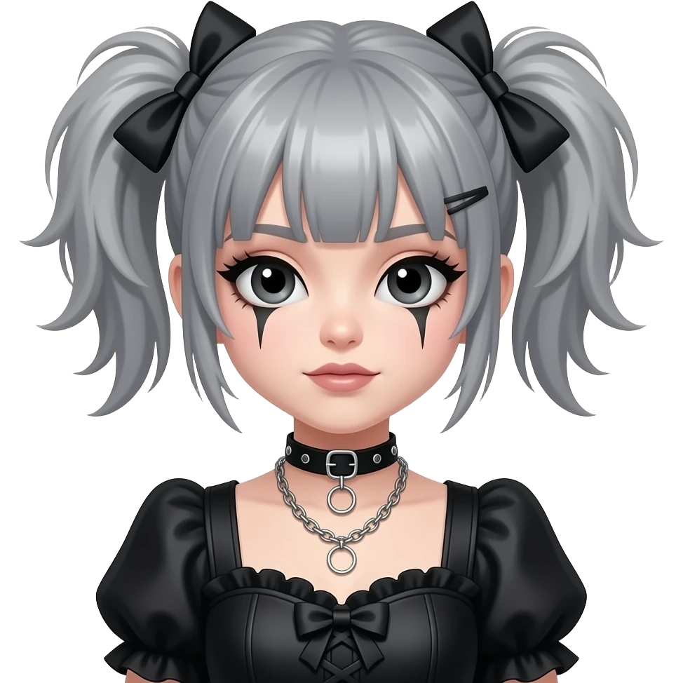 emo Sabes qué es un emo una chica gris es un emo y los hemos no le gustan los lazos le gustan maquillarse de negro le gusta vestirse como una bonita y le gusta como unos peinados como rok así son los emo emoji