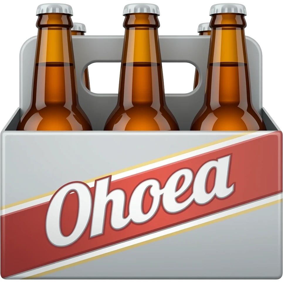 Six pack of beer emoji