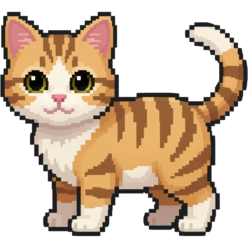 Ay mi gattito pixel emoji