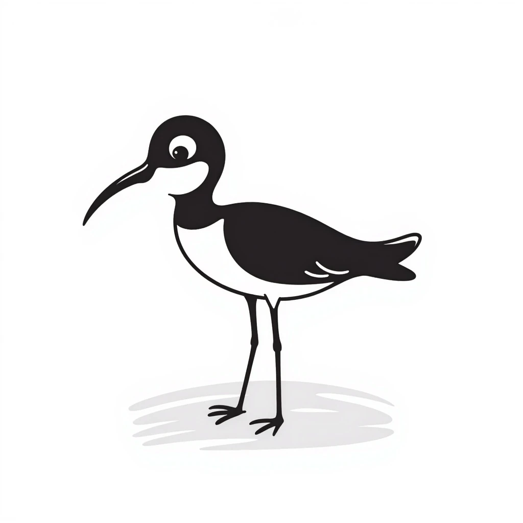 Sandpiper emoji
