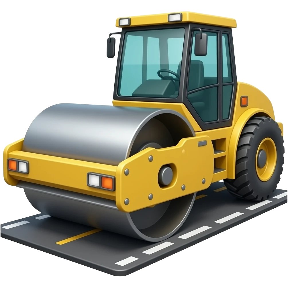 2drum roller for roads emoji
