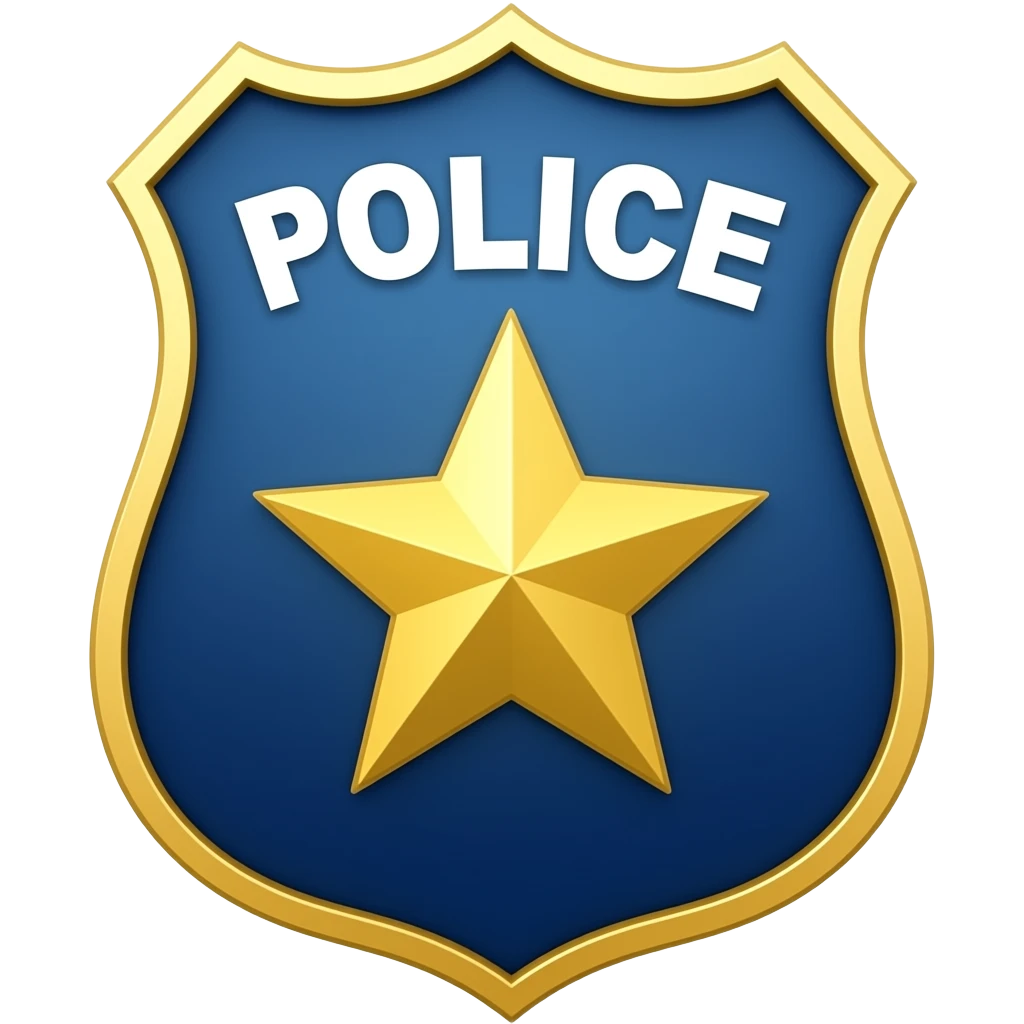 Police (items) badge emoji