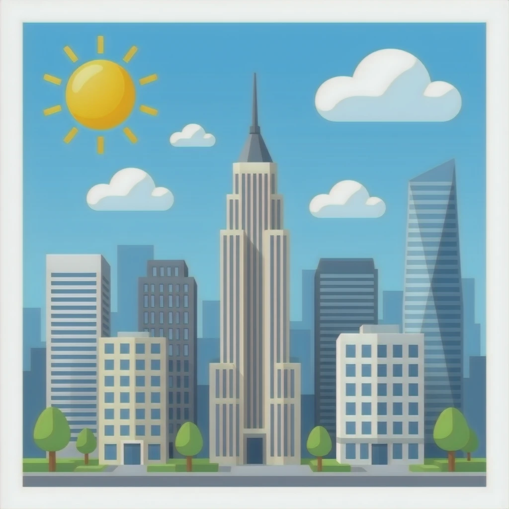 Office city emoji