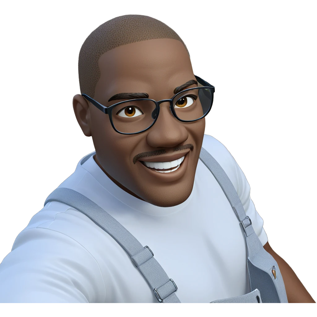 smiling boy in white shirt emoji