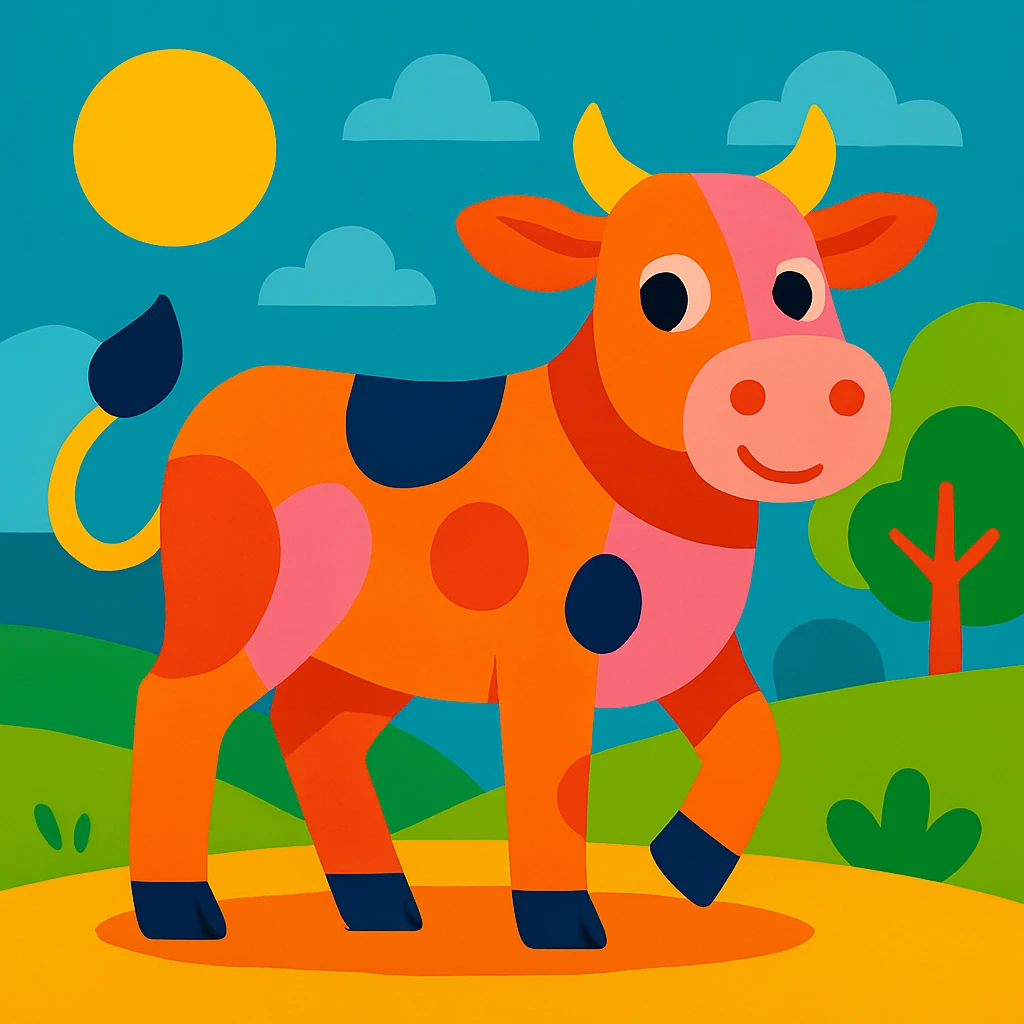 Cow emoji