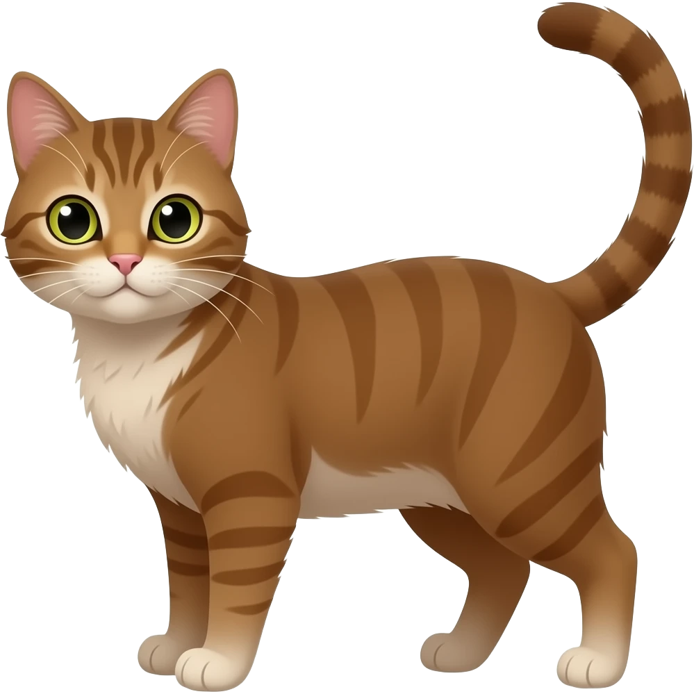 brown cat emoji
