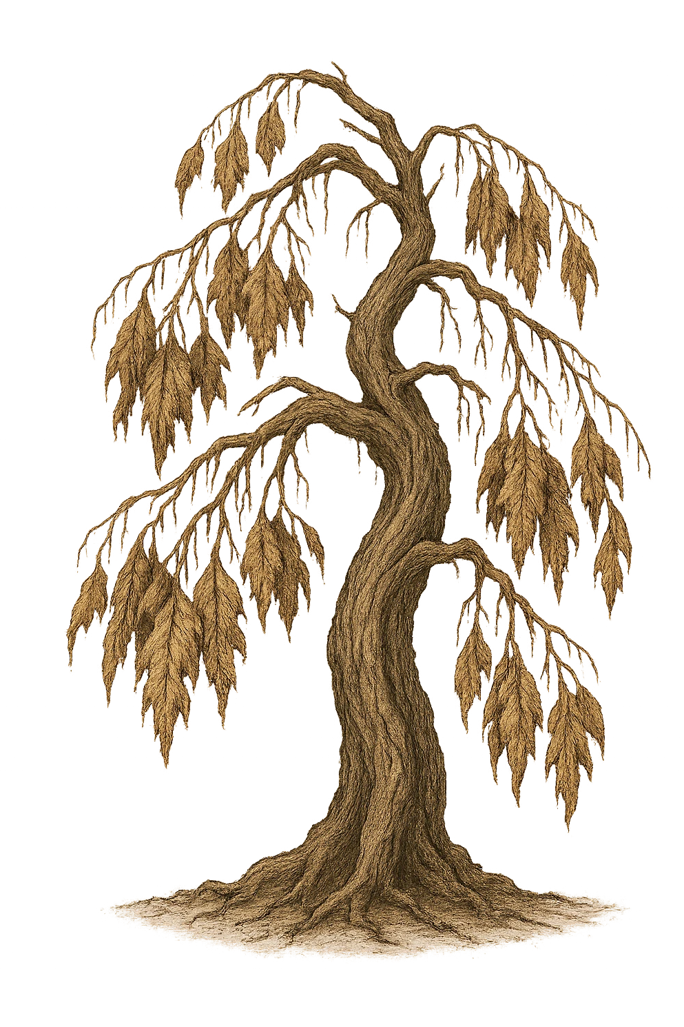 ALBERO APPASSITO AMMOSCIATO emoji