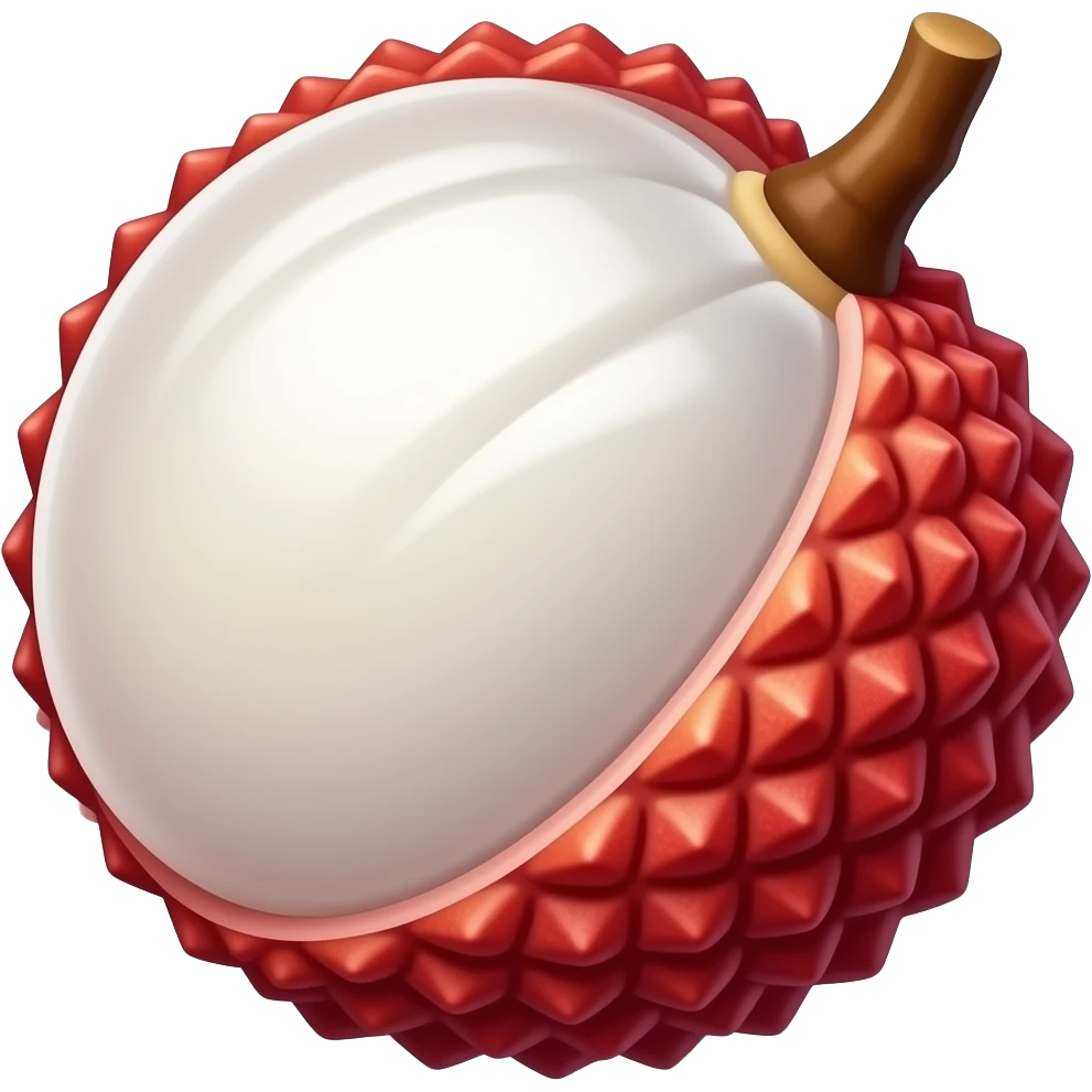 lychee emoji