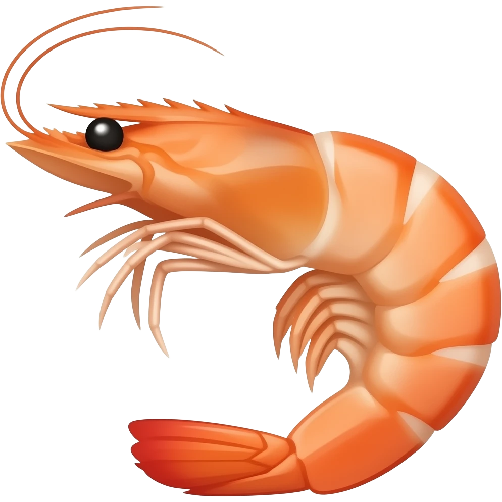 Shrimp emoji
