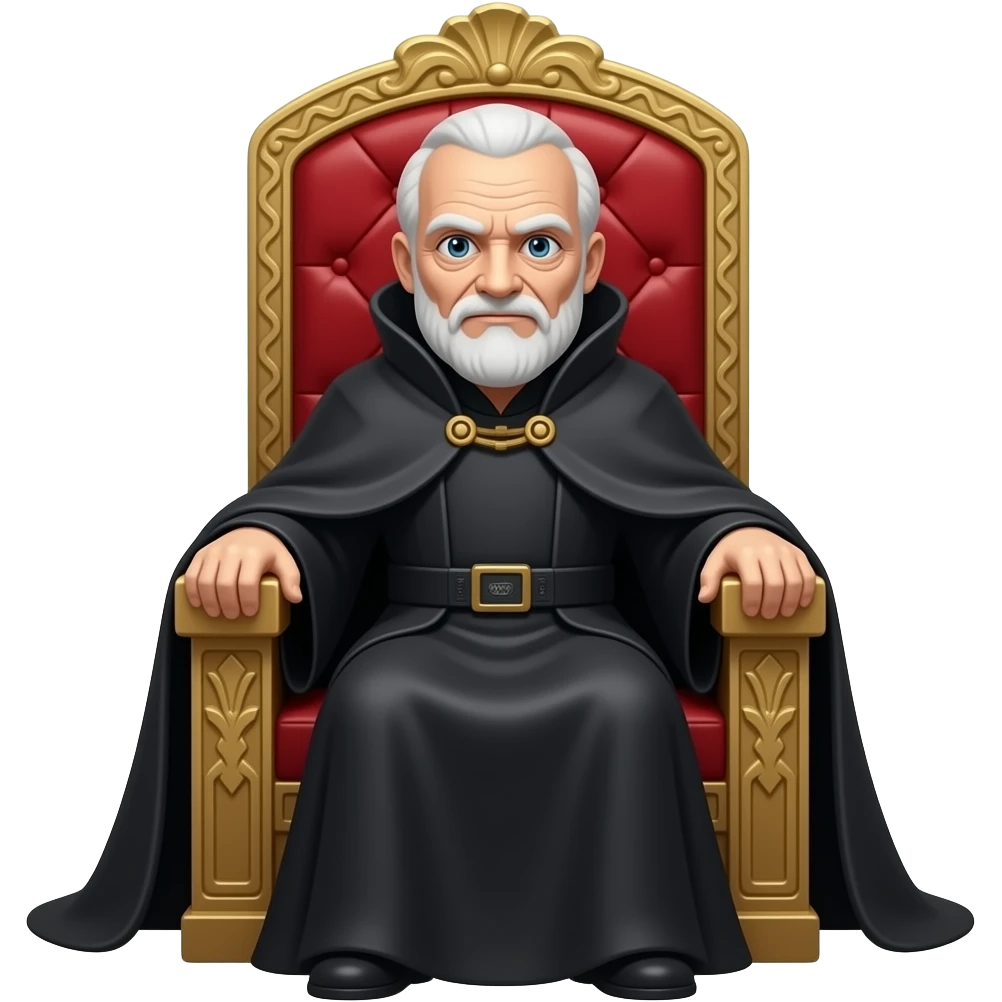 Star Wars Sheev Palpatine emperor throne emoji