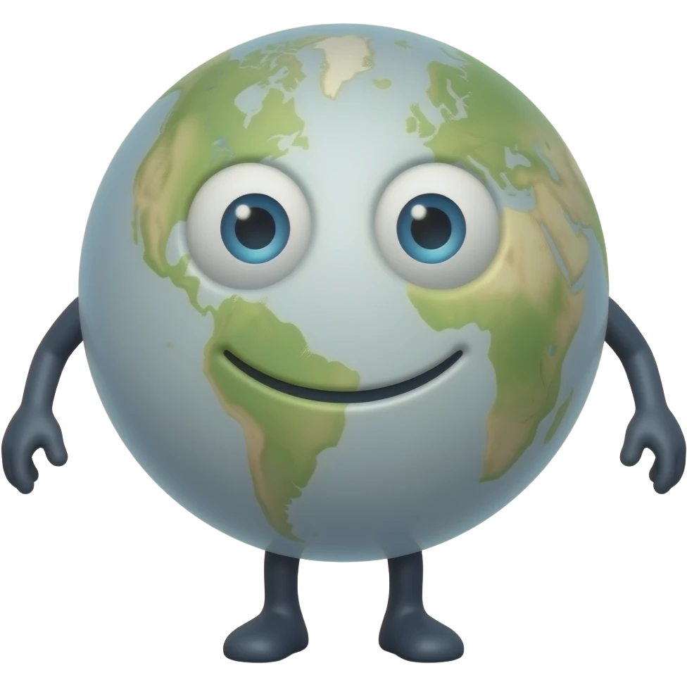 A ball with no arms only with legs emoji