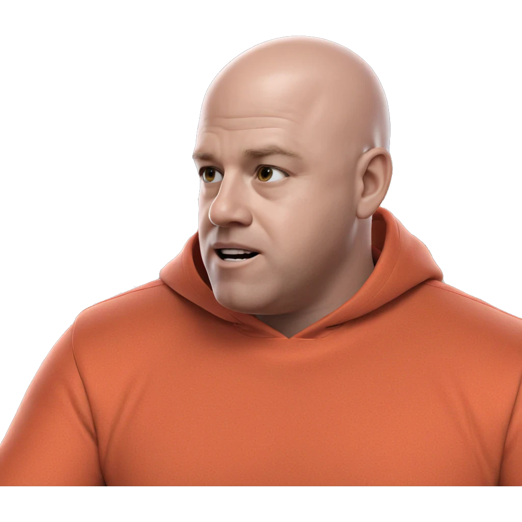 bald meme motion blur emoji