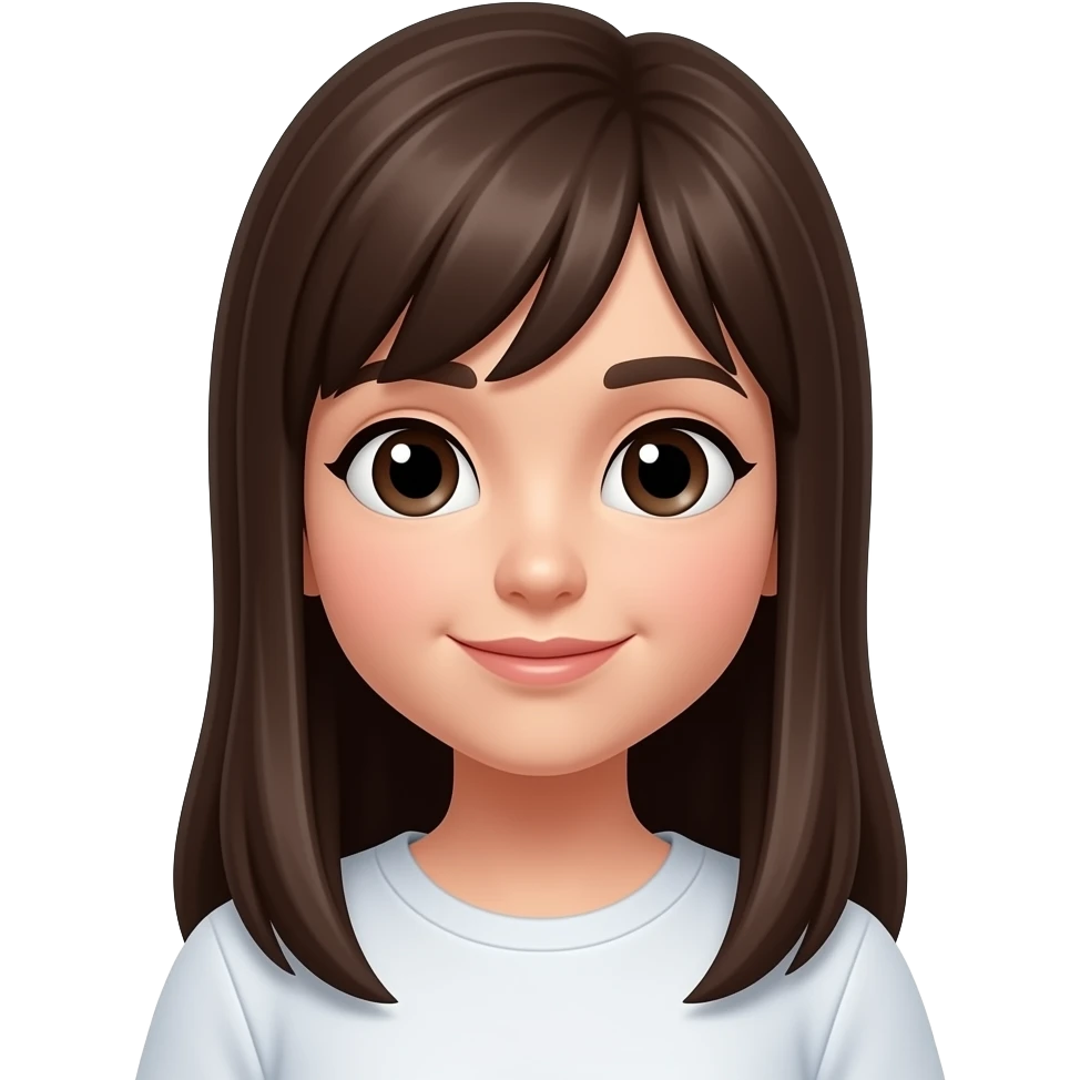 can you isolate the girl character from the photo emoji