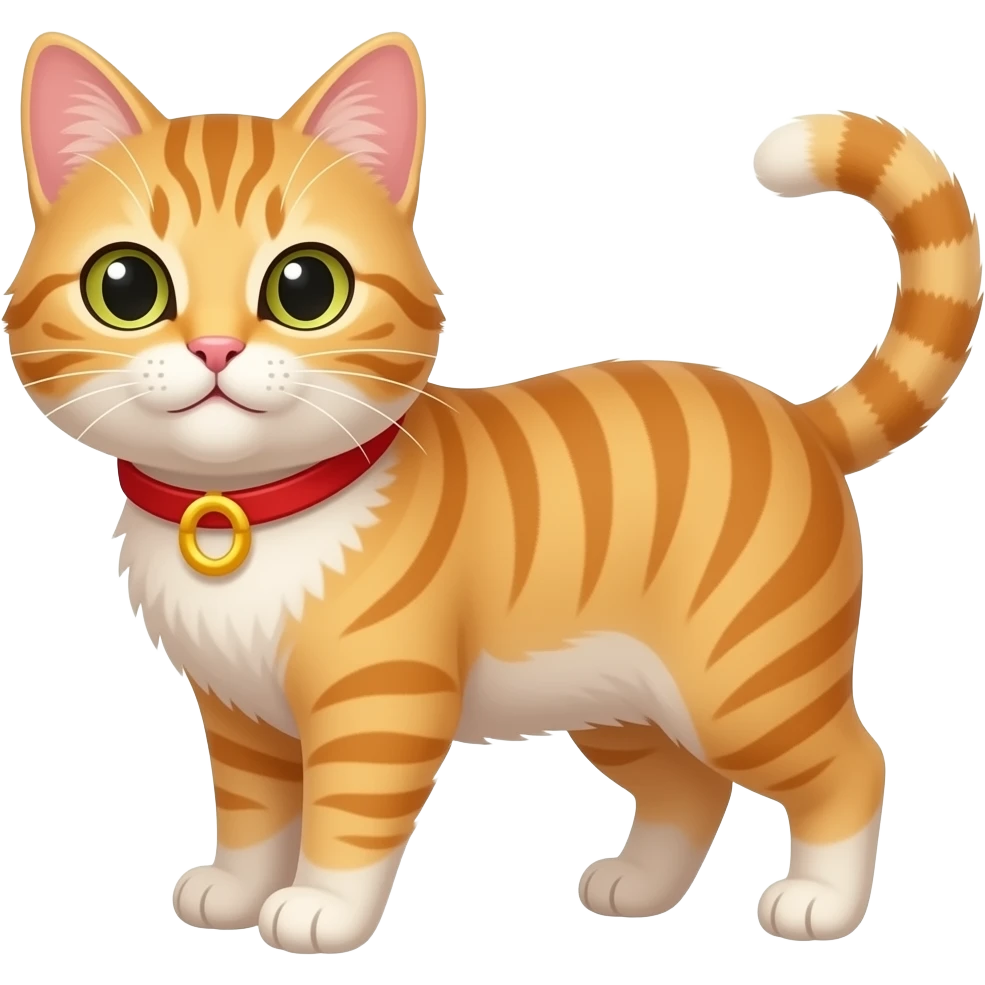 Cat on vacation emoji