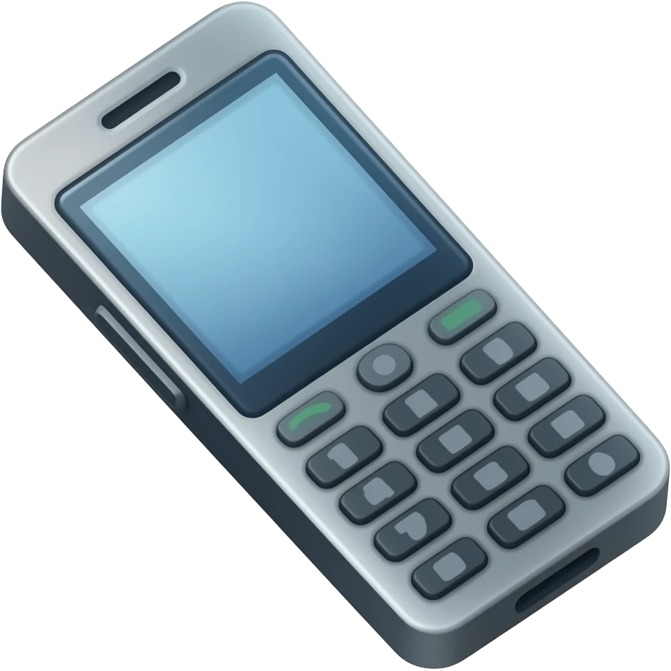 Celular descarregado emoji