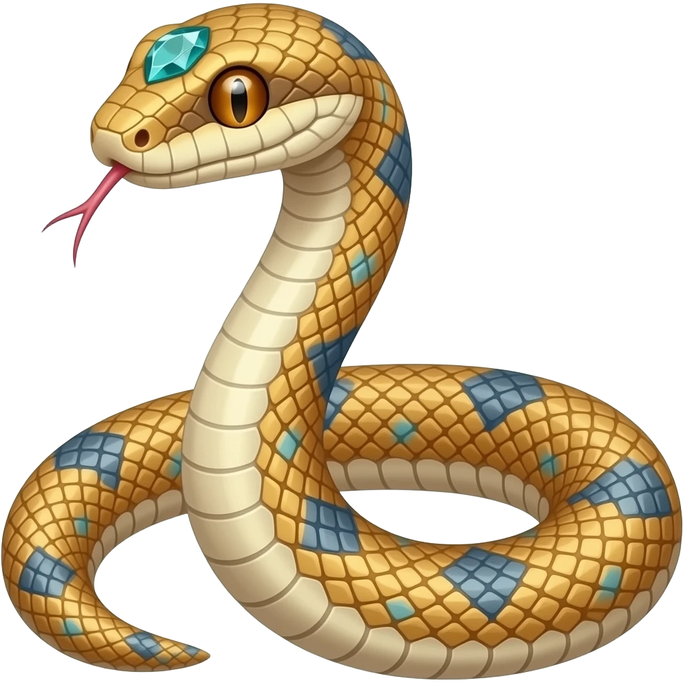 Quiero una serpiente combinado con esto💎 emoji