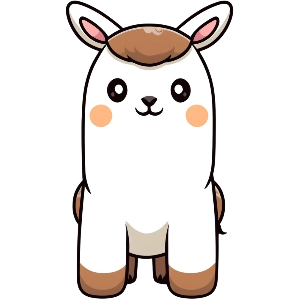 Minecraft llama emoji