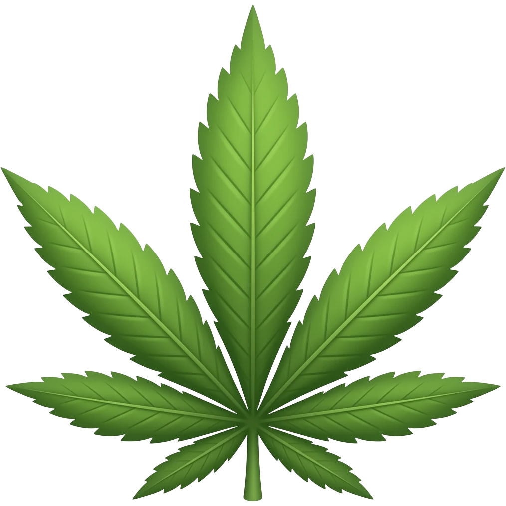 Marijuana leaf emoji