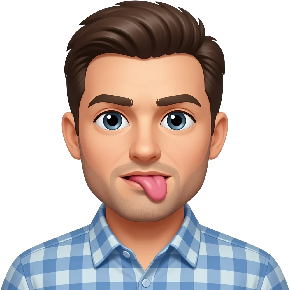 Man licking pussy emoji