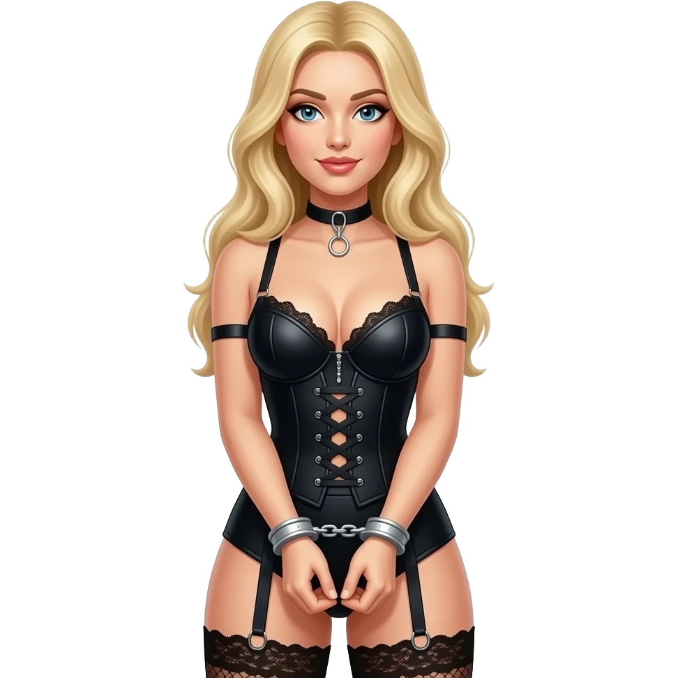Handcuffed blond bdsm Female emoji