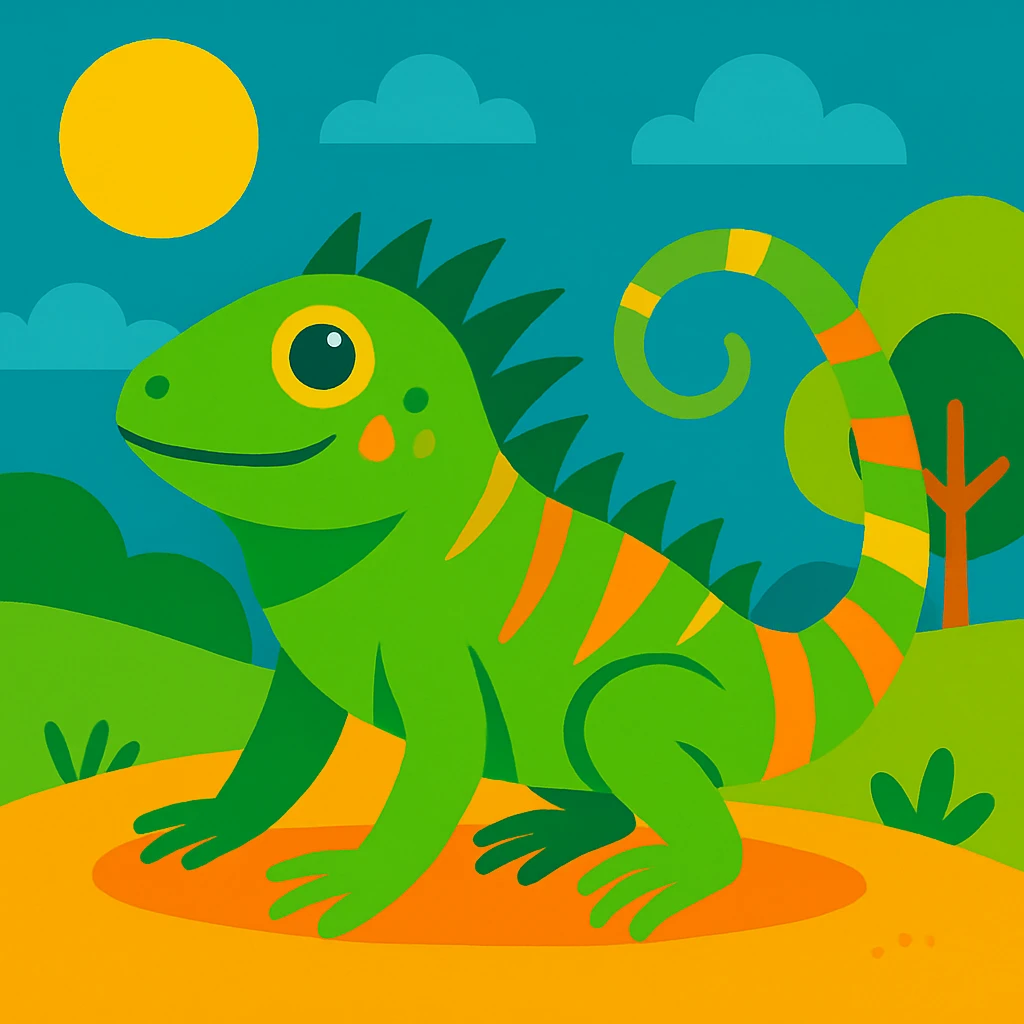 Iguana emoji