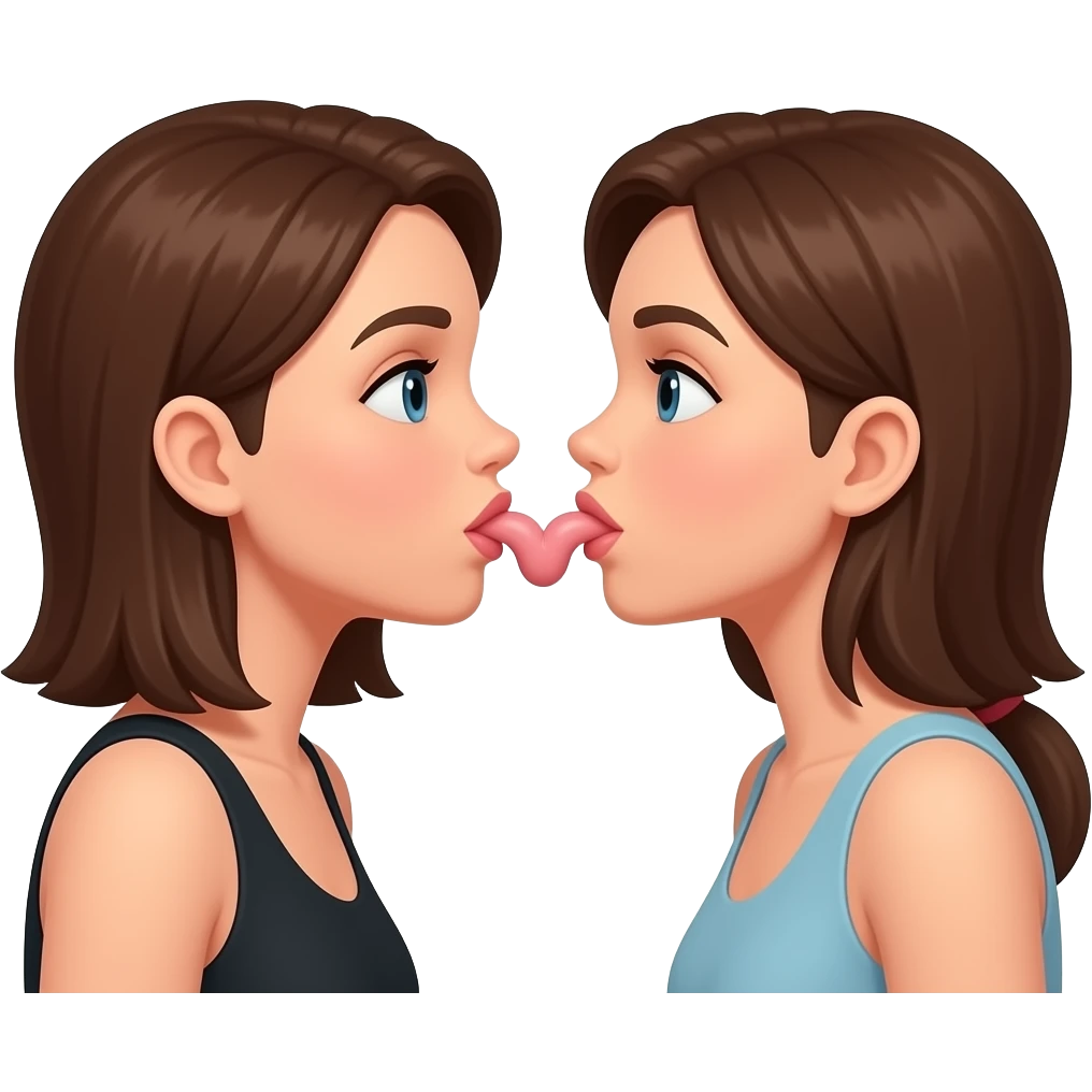 Women sucking penis emoji
