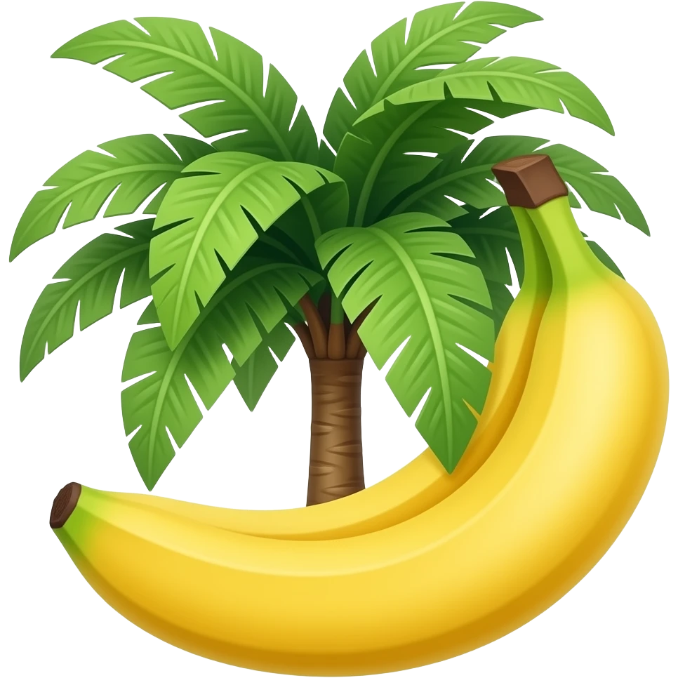 Banana tree emoji