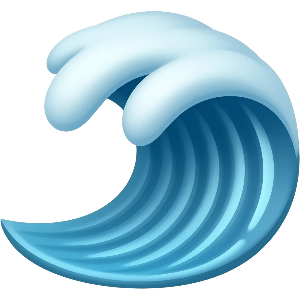Ocean Wave emoji emoji