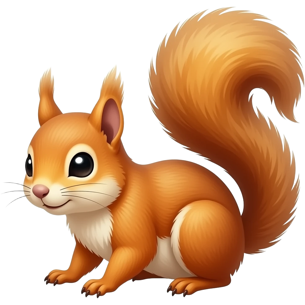 golden flying squirrel emoji