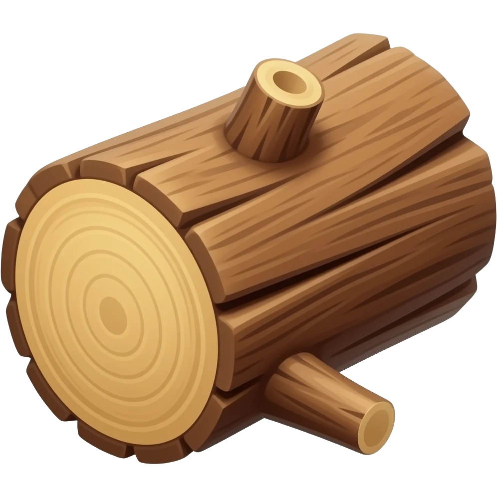 Log emoji
