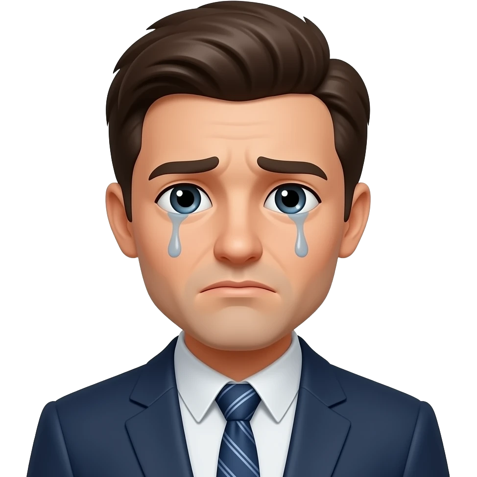 persona viaje triste emoji