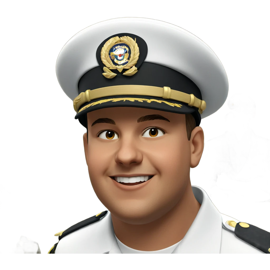 boys in military uniforms smiling emoji