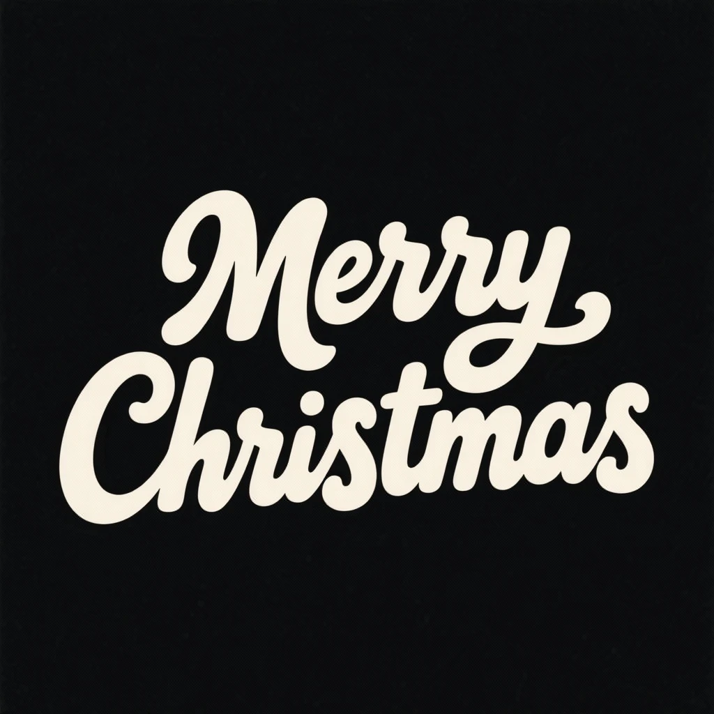 Merry christmas text, remove background emoji