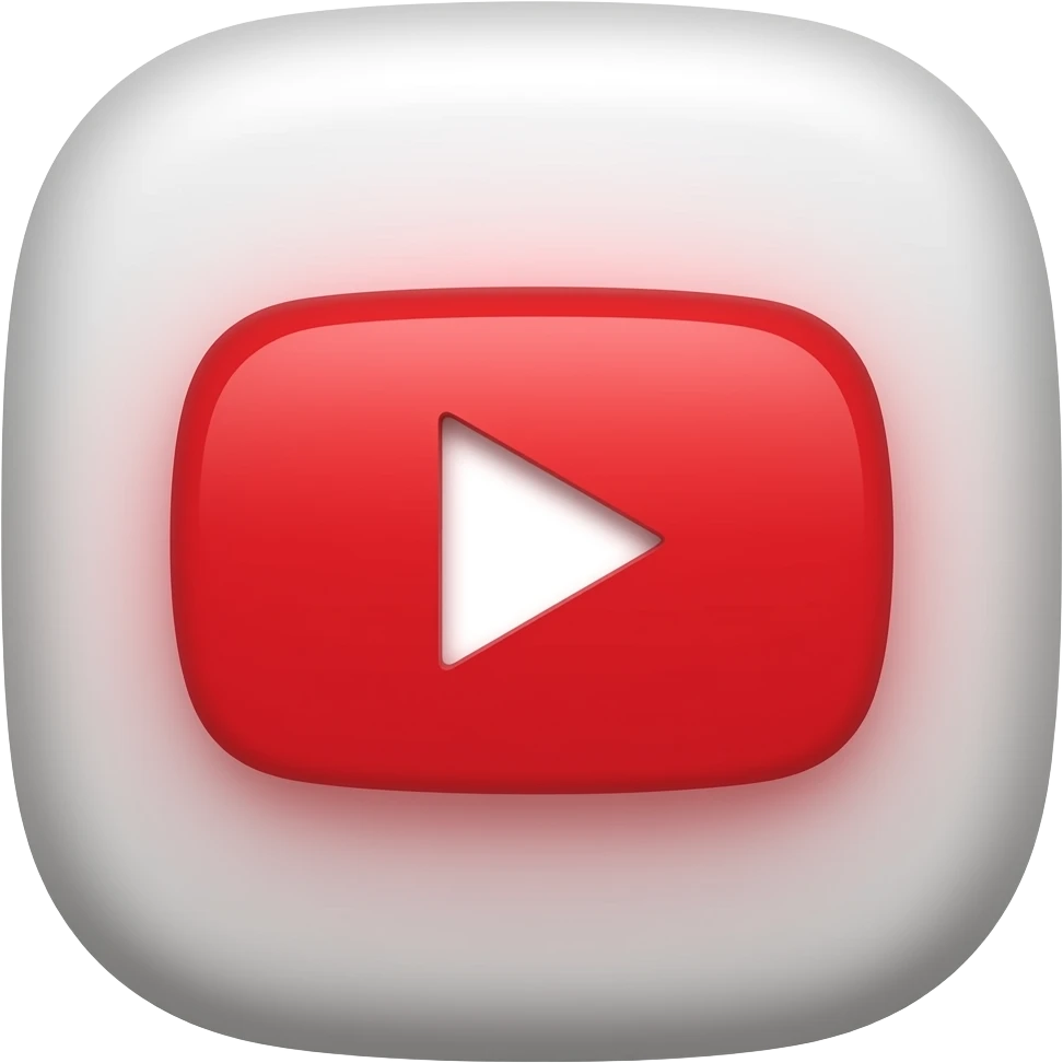 Un logo YouTube emoji