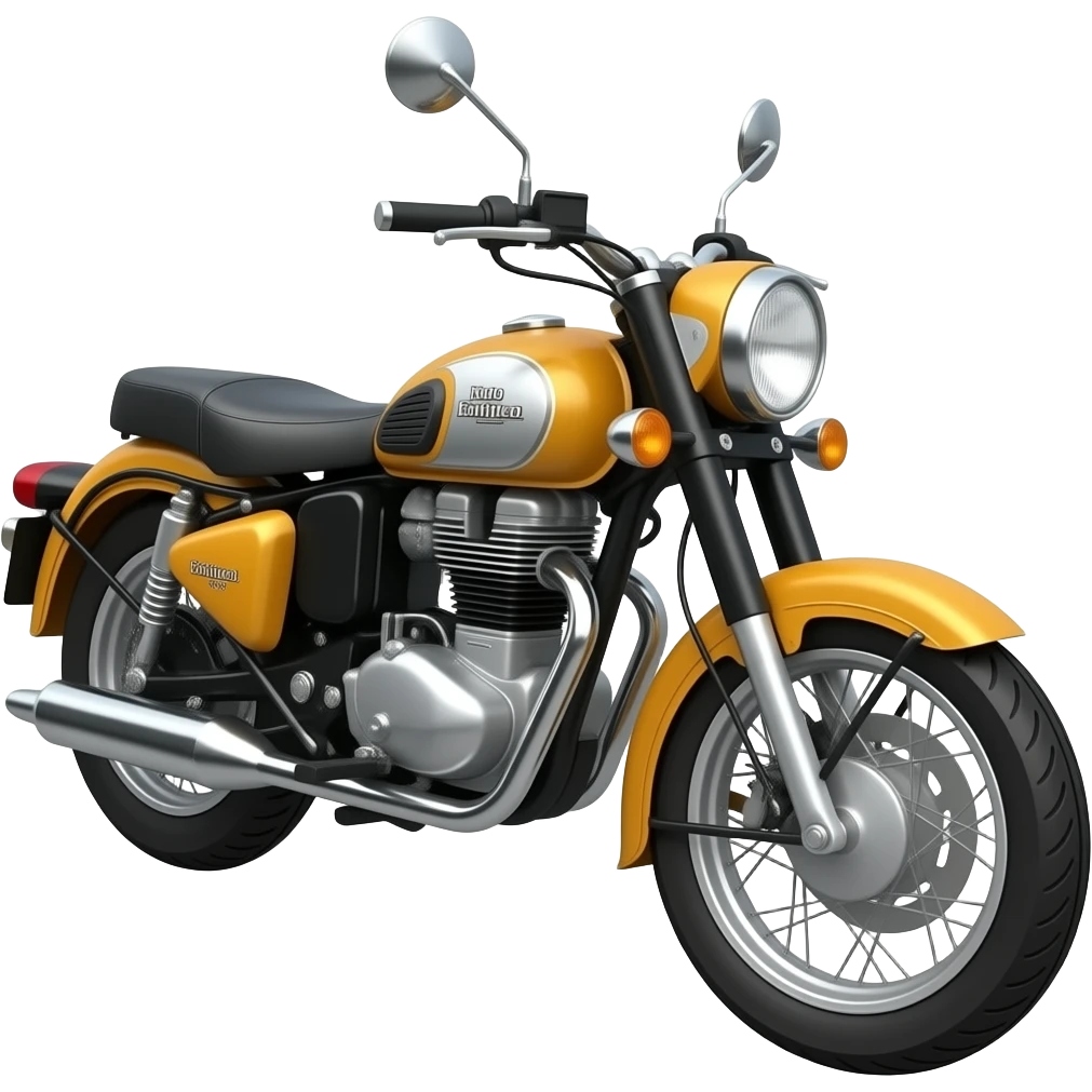 Royal enfield bullet emogi emoji