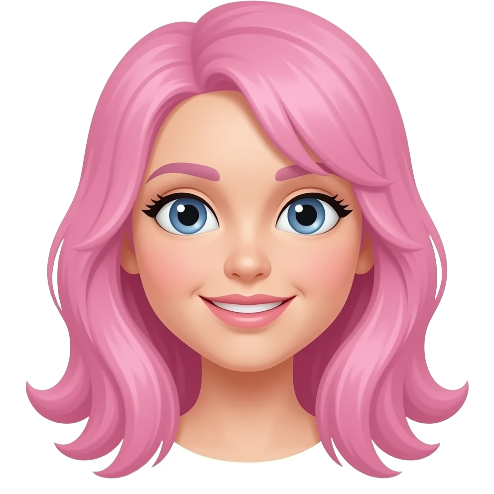 Girls pink vibes emoji