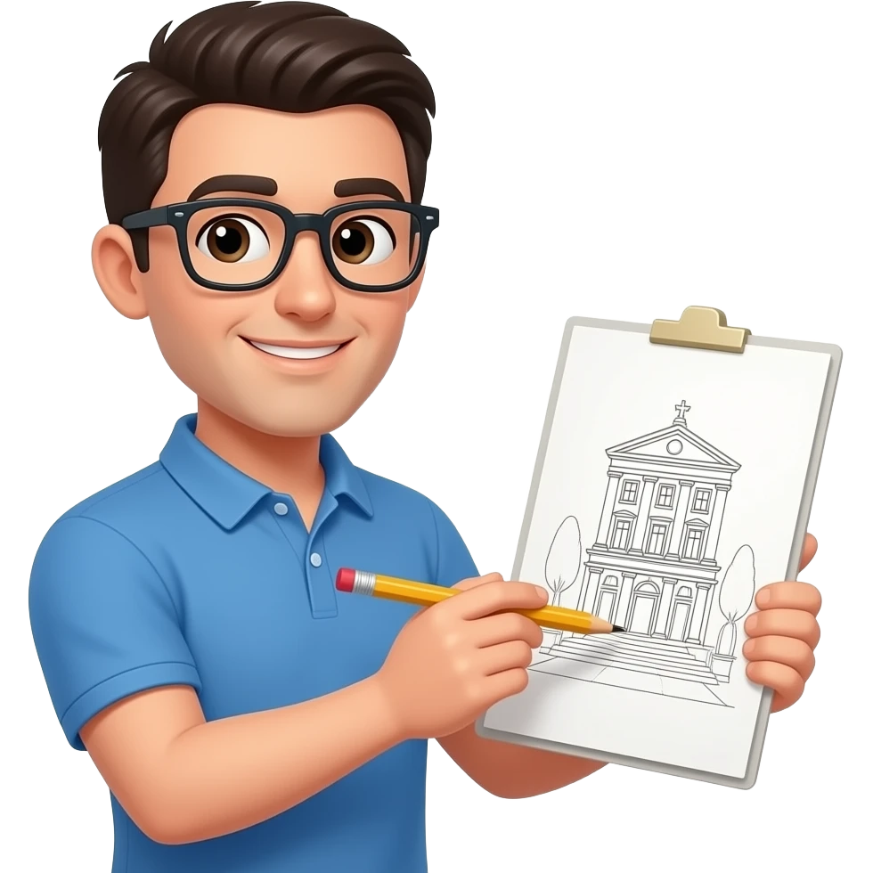 man designer emoji