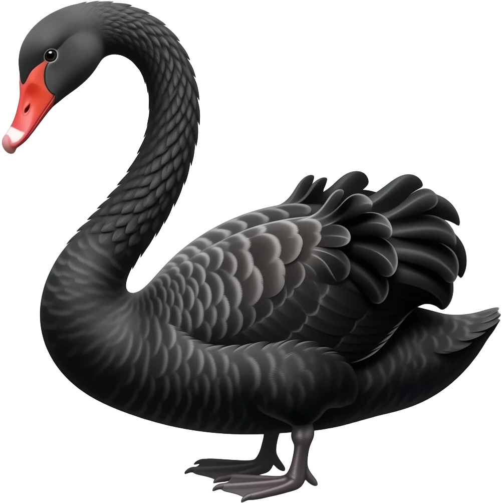 black swan emoji