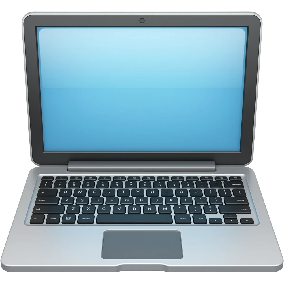 haz una mac abierta y que se vea desde atras emoji