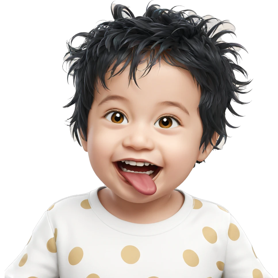 boy with open mouth emoji