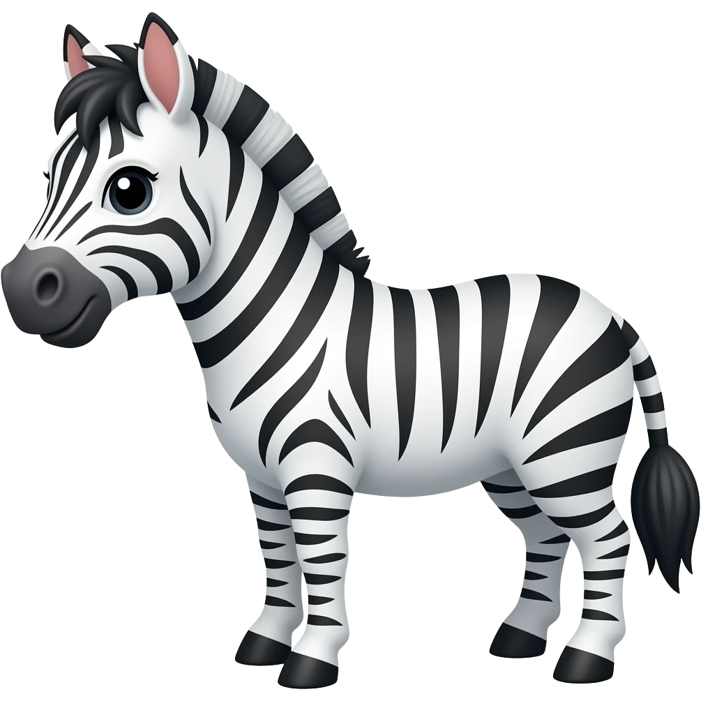 Cartoon zorse emoji