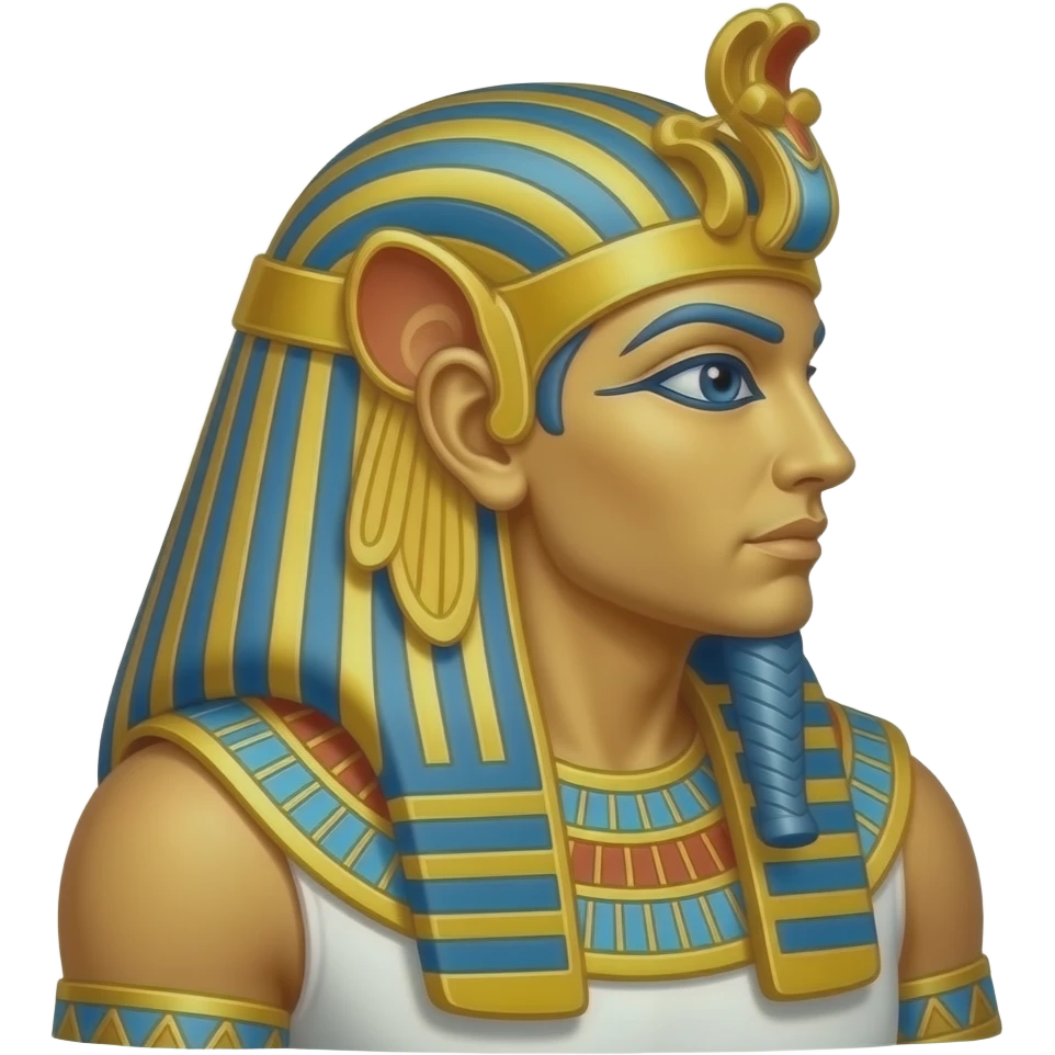 A Mesopotamia winged king seen from the side emoji
