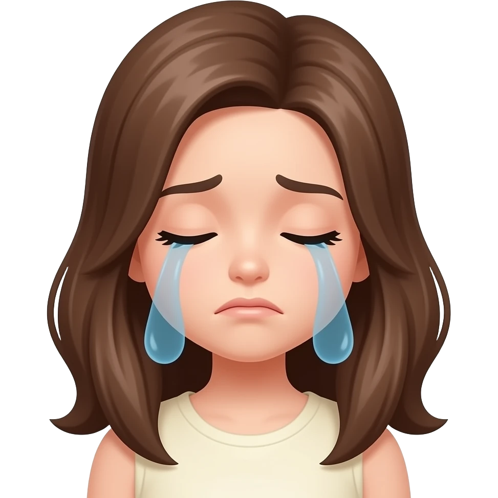 Девушка тяжело вздыхает emoji