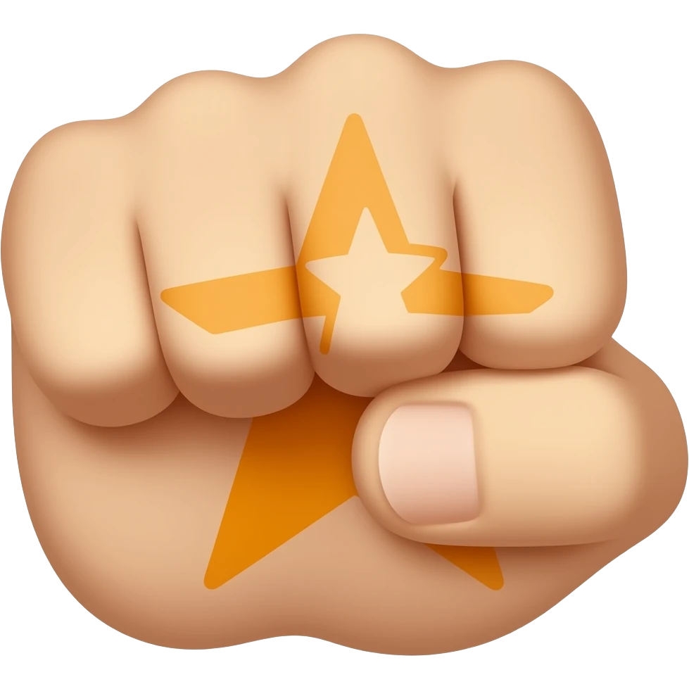 fist of the north star emoji